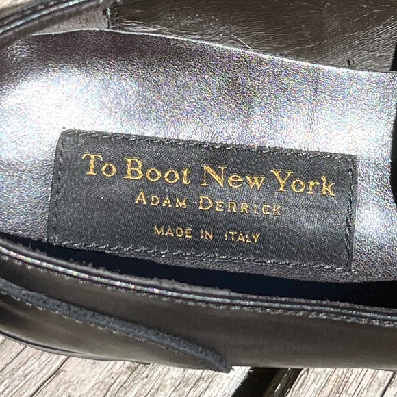 To Boot New York Adam Derrick black loafer size 12 - Picture 5 of 17